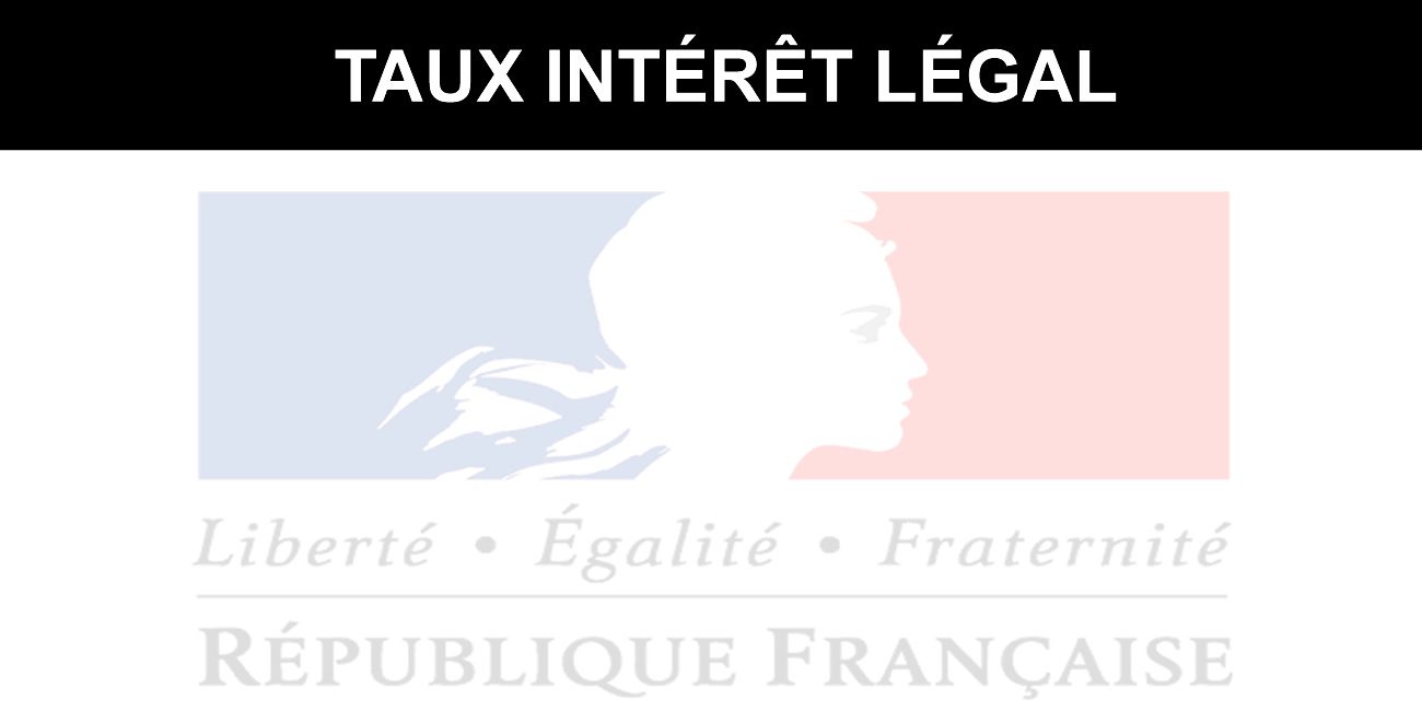Le taux d'intérêt légal grimpe à 8.01 % !