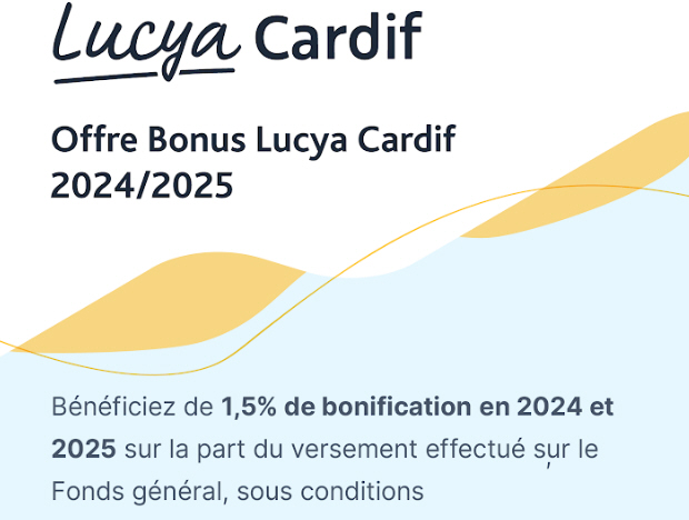 Lucya Cardif : le meilleur contrat de l'année propose de multiples offres de bienvenue