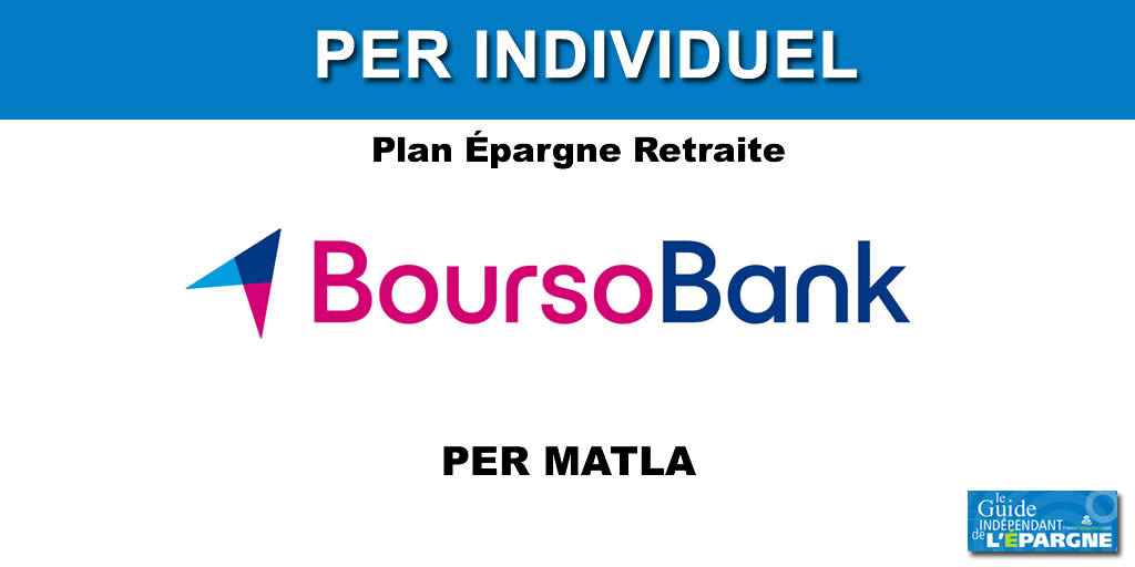Code Promo Boursobank PER MATLA : 100 euros pour votre versement