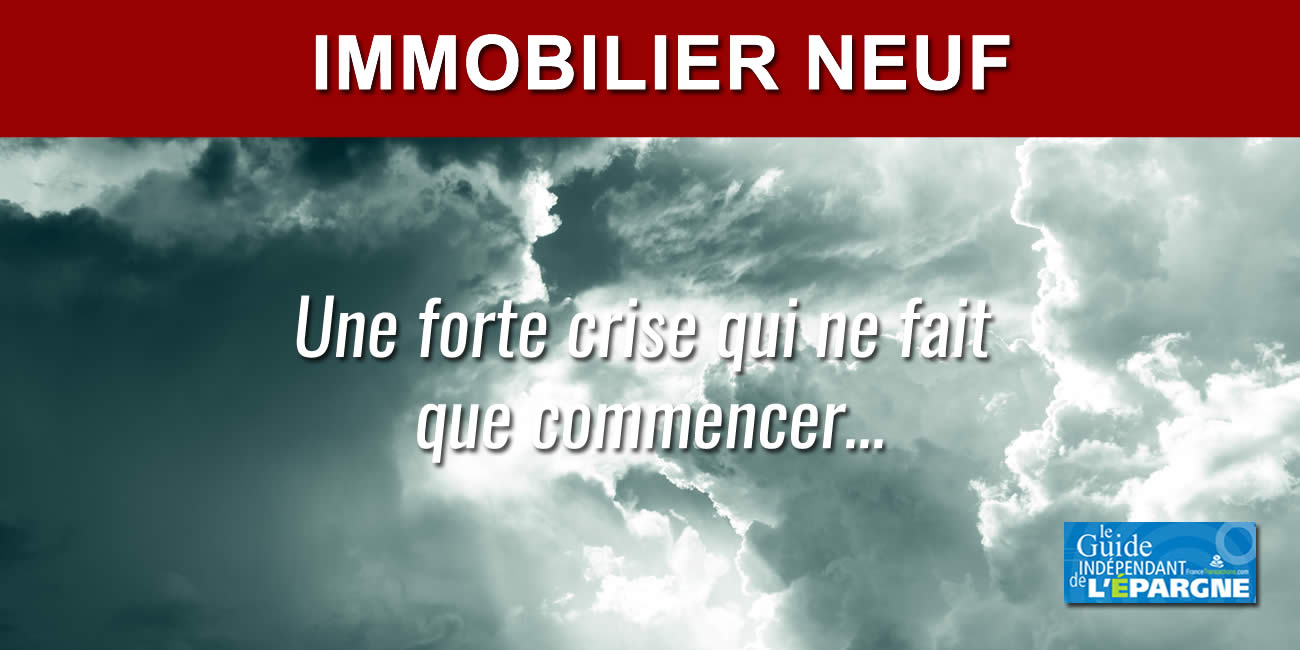 Immobilier neuf : une crise historique
