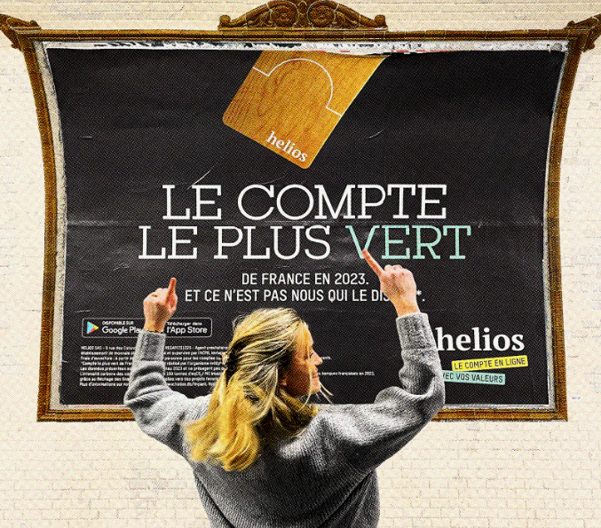 Helios : toujours le compte bancaire le plus vert de France