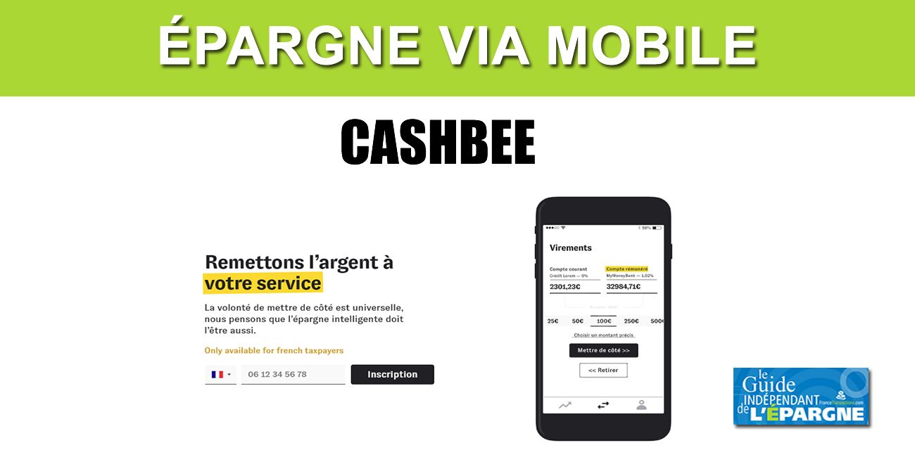 Le taux du livret épargne CASHBEE grimpe encore ce 1er novembre 2023 !
